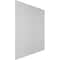 Ekena Millwork 94H x 3/4T Adjustable PVC Slat Wall Panel Kit w/ 1W Slats, Unfinished contains 42 Slats SWP84X94X0750UN - alternate 3